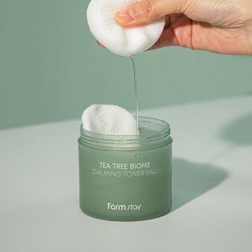 Farmstay Teatree Biome Calming Toner Pad 140ml 70pcs