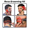 2/3/4Pcs Men Beard Hair Goatee Neckline Shaving Template Guide Haircut Kit Tool