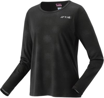 Long Sleeve Shirt Long Sleeve Black [Yonex] Women's T-Shirt (007)