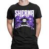 Men T-Shirt Silksong Sherma Slayer Fun Cotton Tee Shirt Short Sleeve  T Shirt Round Neck Tops Classic