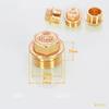 1~10 Stück 1/2" 3/4" 1" BSP Messing Innen-Blindkappe Stopfen Endstück Wasserrohr-Stopfenkappe Fitting Außengewinde Sechskantkopf-Endstopfen