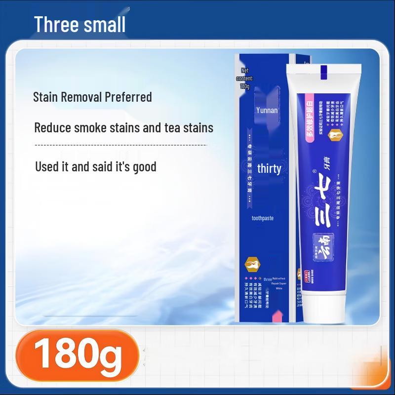 Sanqi Multi-Effect Gum Care & Whitening Toothpaste (4 x 180g)