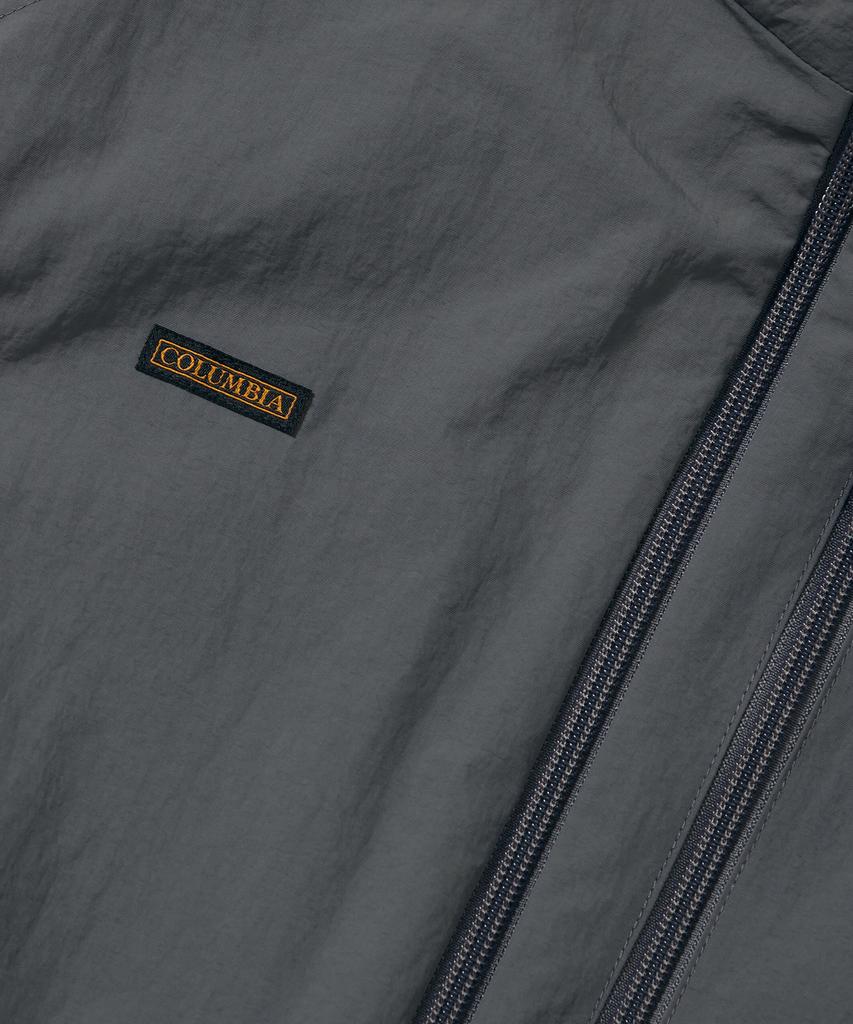Columbia University Trajan Label Reversible Nylon/Pp Vest_Charcoal
