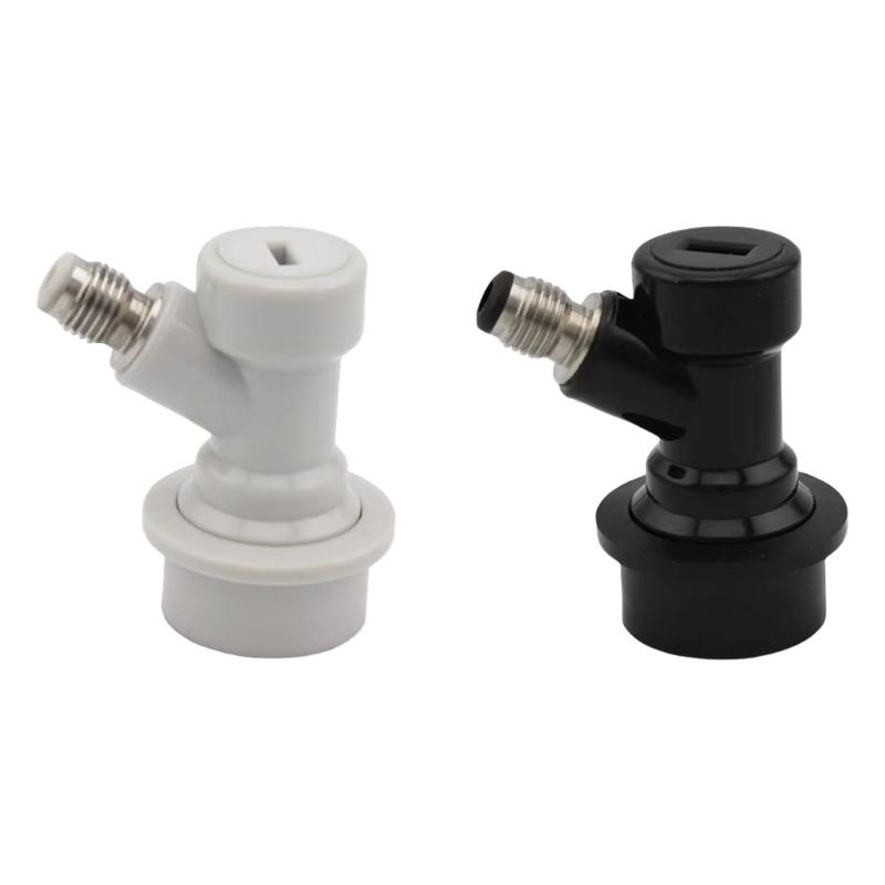 1 Pair Home Brewing Ball Lock Kegs Fittings Beer Kegs Dispenser Corrosions Resistant Stainless Steel Kegs Connectors