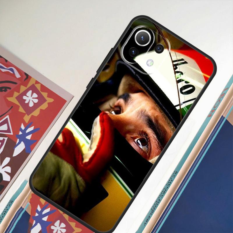Racing Ayrton Senna Case For POCO F5 X4 F4 GT F3 M5 M5s X3 X5 Pro Cover For Xiaomi 12T Pro 11T 11 12 13 Lite
