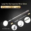 Telescopic Folding Interior & Car Inspection Mirror - Portable Vanity Mirror for Auto Repairs