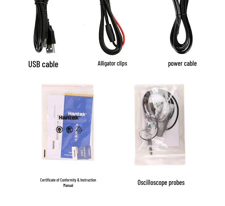Hantek Dual-Channel Desktop Oscilloscope (Models: DSO2C10, DSO2C15, DSO2D10, DSO2D15)