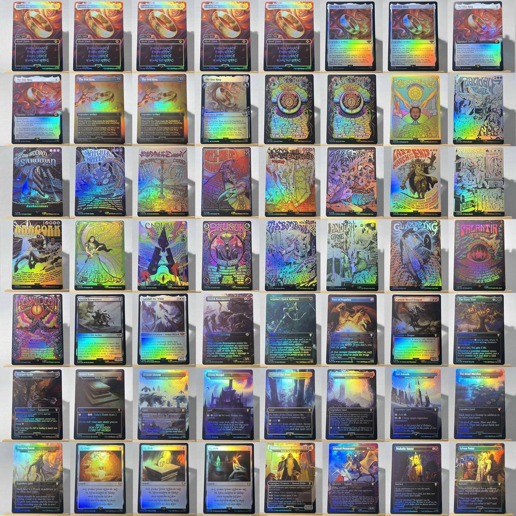 LTR LTC FOIL3--002 Tcg Proxy Magical Cards Cabal Coffers The Great Henge Ancient Tomb The One Ring Pact of Negation Gathering