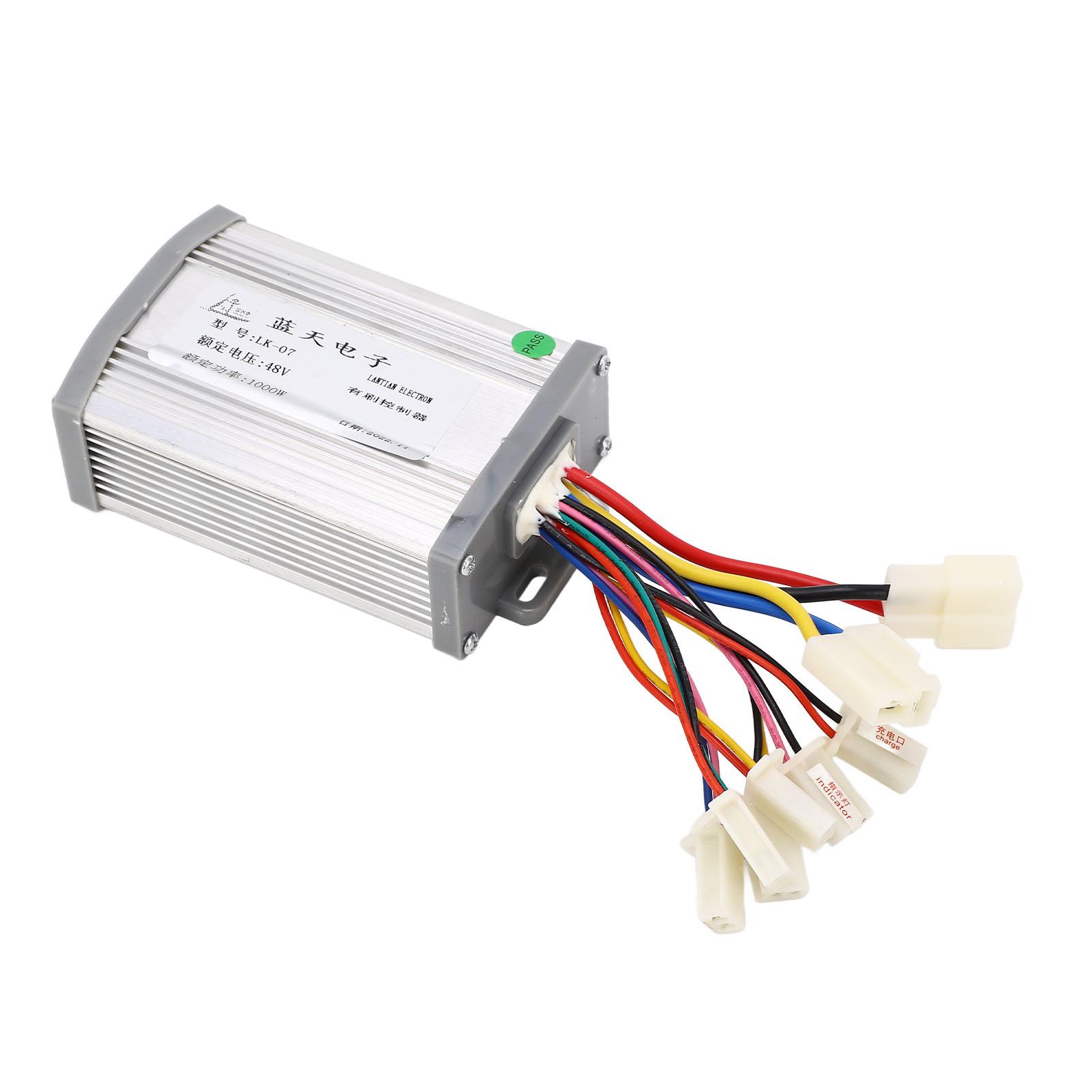 Контроллер скорости щеточного двигателя 1000 Вт 48 В для электрического велосипеда, скутера, конверсии, контроллер щеточного двигателя