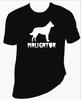 Maligator Hund Unisex T-Shirt 100% Baumwolle Premium Tee S,M,L,XL,XXL