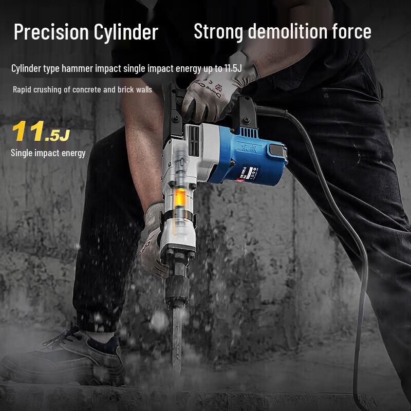 Dongcheng High Power Electric Demolition Hammer CN plug (adapter included)