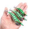 5Pcs Durable Artificial Fishing Lures Artificial Squid Jig Hook  All Kinds of Fishing Places