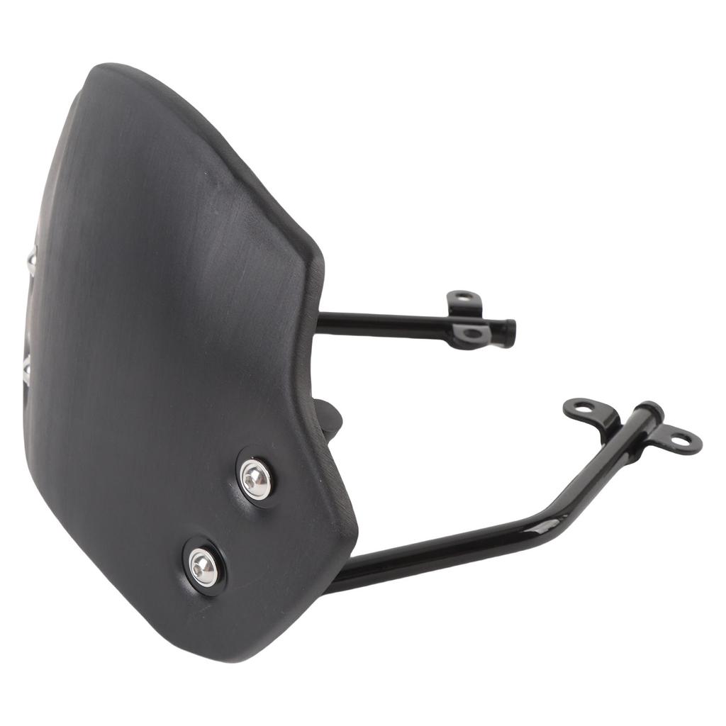 Motorcycle Windshield Aluminium Alloy Wind Proof Front Windscreen Wind Deflector with Bracket Replacement for R NINE T