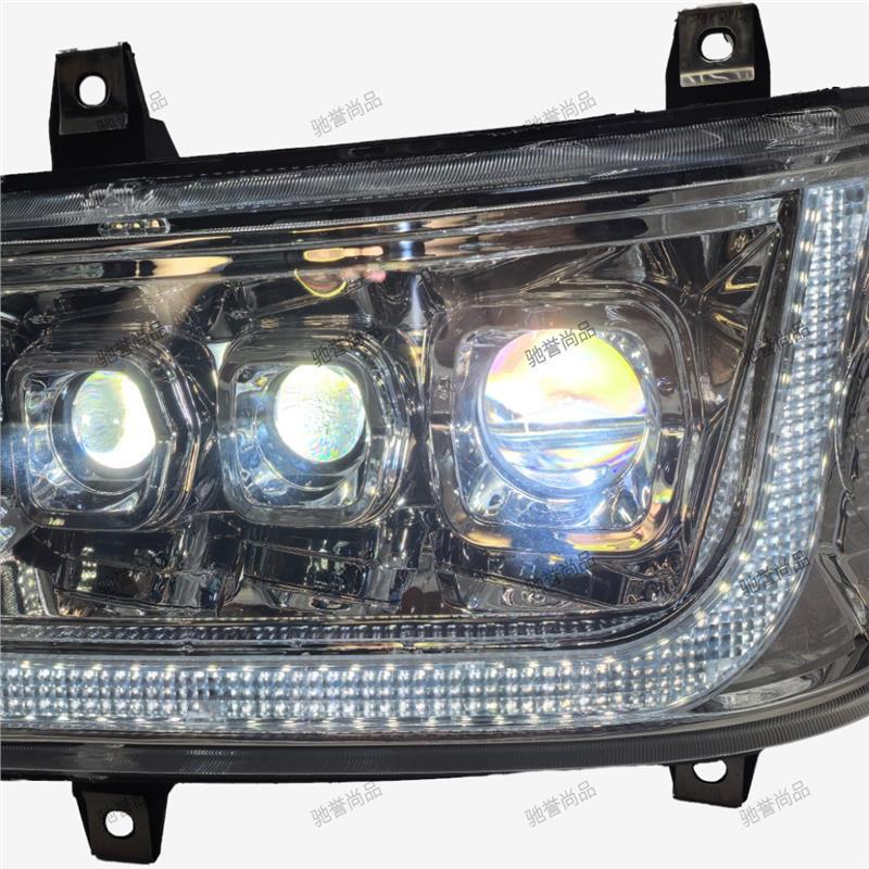 Compatible with Jiefang TianV/HanV/LongV all-LED Headlights, Featuring Dual Low-beam and Quad High-beam Functionality.