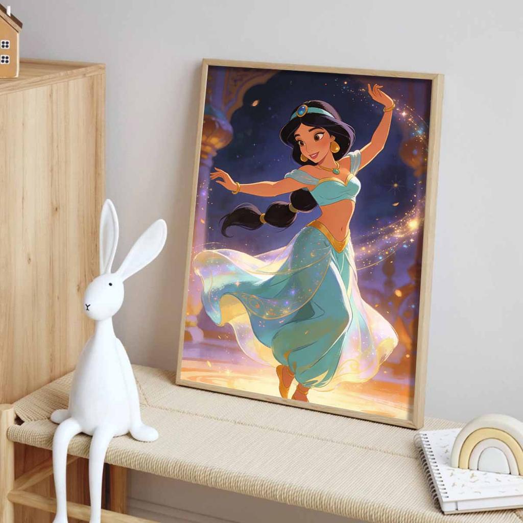 Disney Jasmine Princess diamond painting mosaic diamond art painting kit handmade diy home decoration