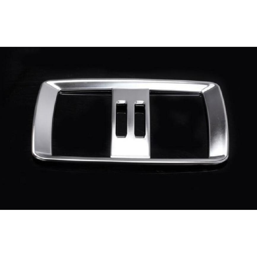 For BMW X3 F25 X4 F26 2011-2017 ABS Silver Back Row Air Outlet Vent Cover Trim
