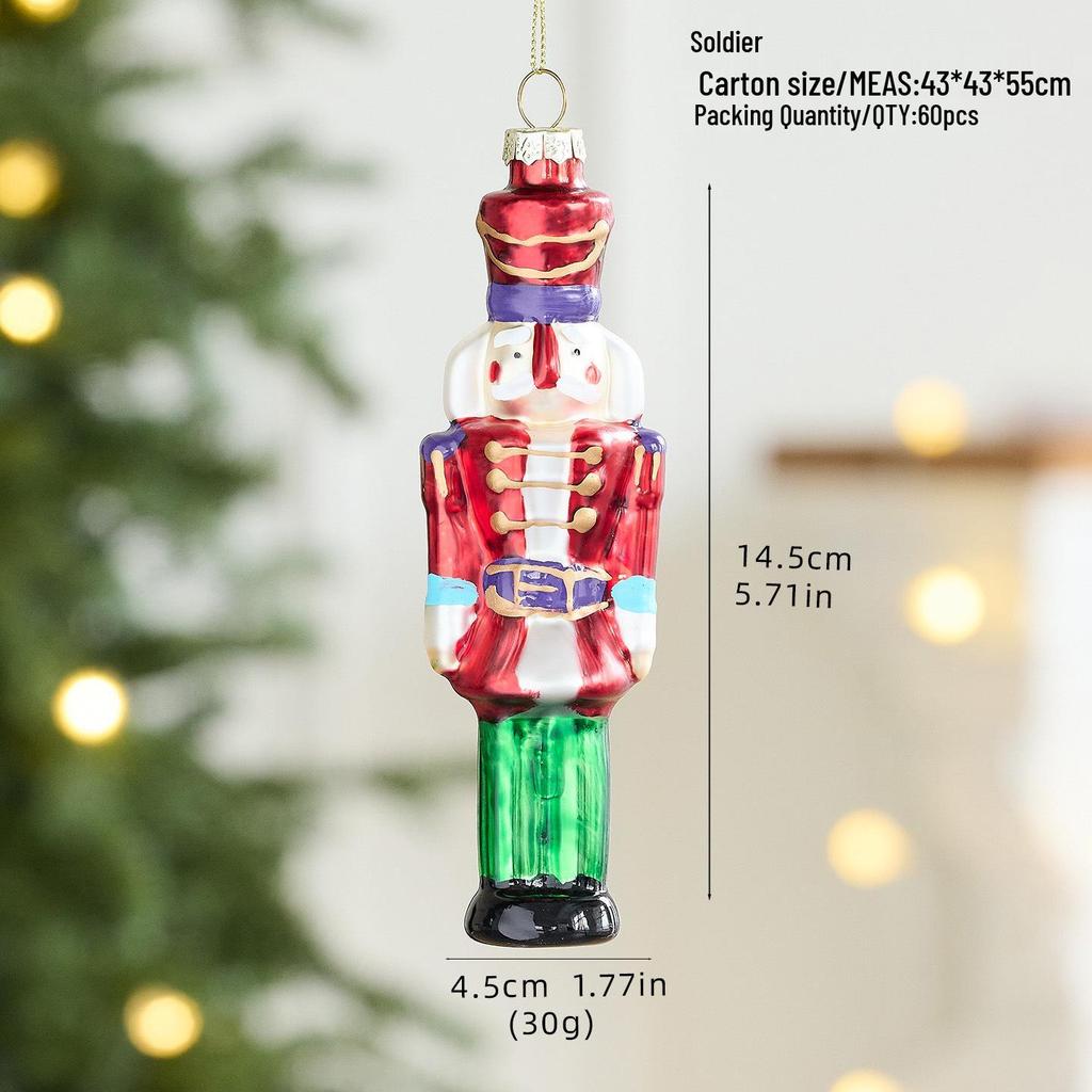 Creative Christmas Tree Decorations: Glass Painted Hedgehog & Bear Charms