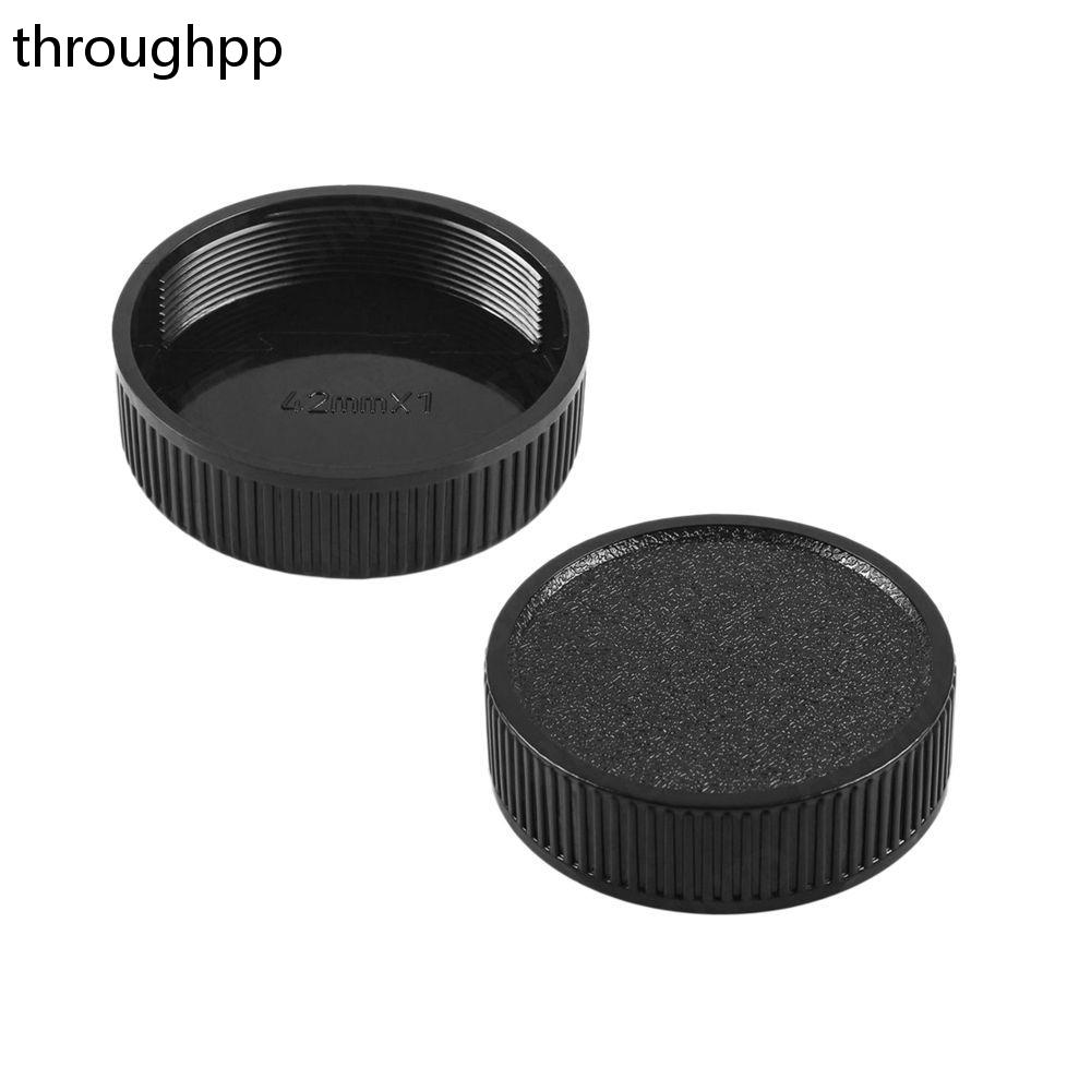2PCS Plastic Material Rear Lens Cap For M42 42mm Anti-Dust Durable Len Caps Camera Accessories