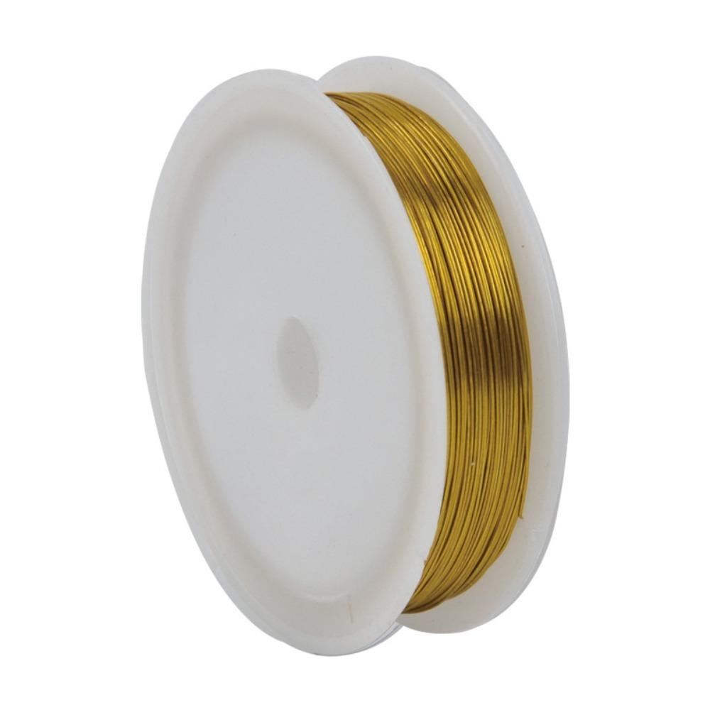 Pet Colored Craft Wire Wire 50M DIY Floral Wire 0.4mm Thin Gauge Flexible Bendable Binding Twist Wire Handcraft Making