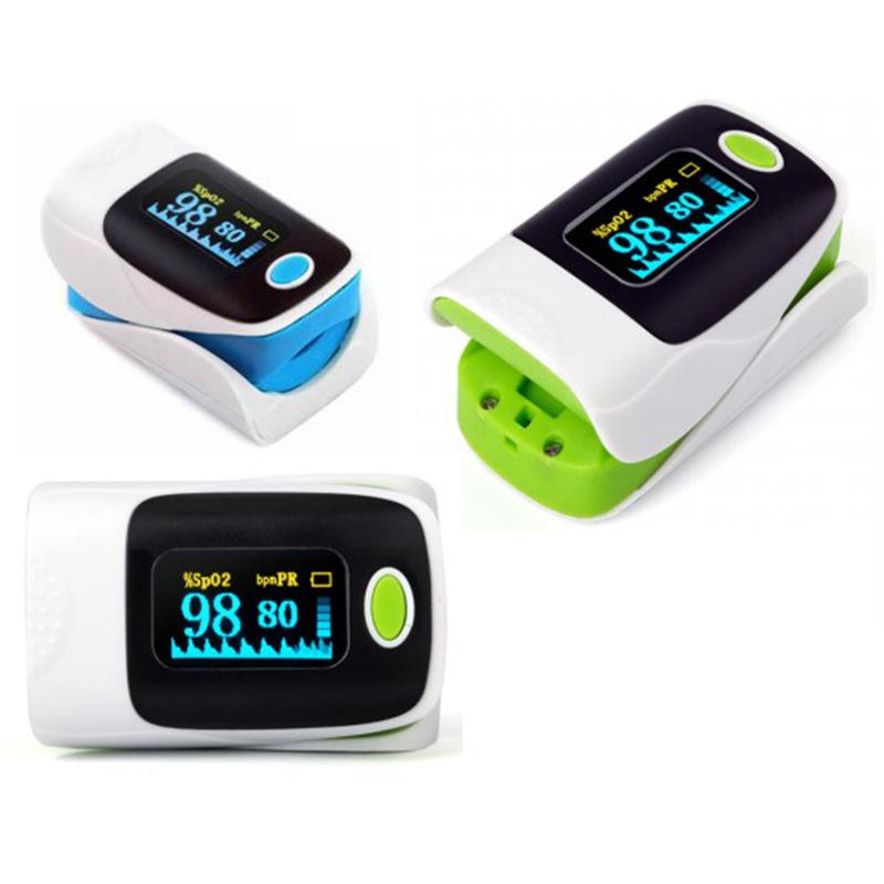Blood Oxygen & Heart Rate Monitor Finger Pulse Oximeter