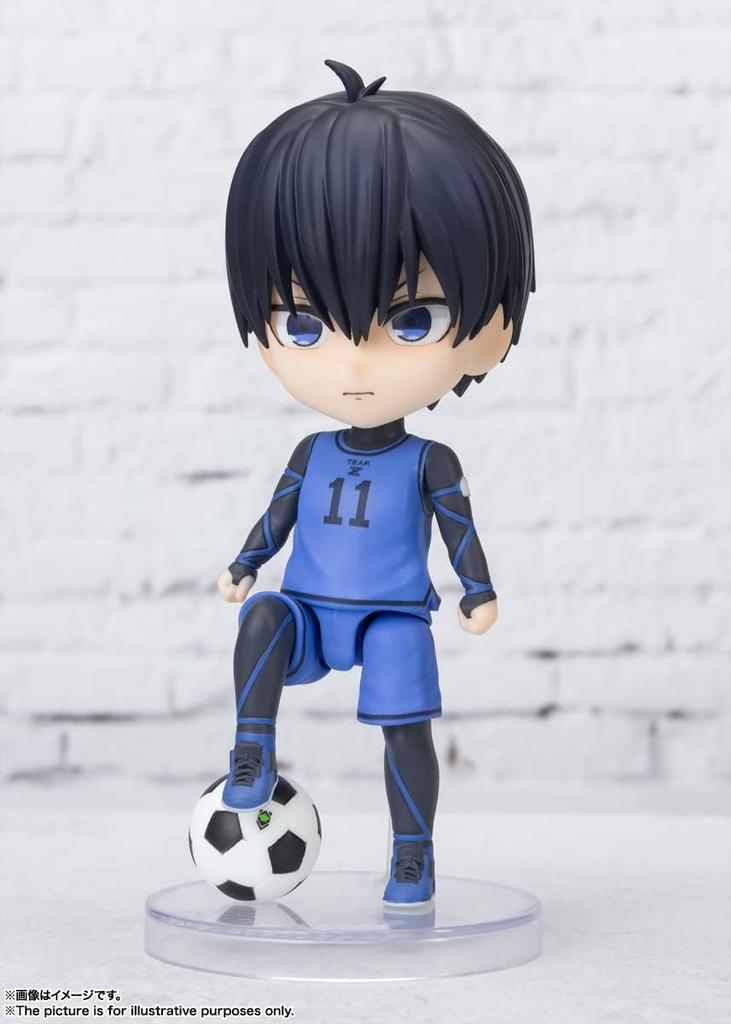TAMASHII NATIONS Figuarts mini Blue Rock Kiyoshi Seichi approximately 90mm painted movable figure PVC&ABS