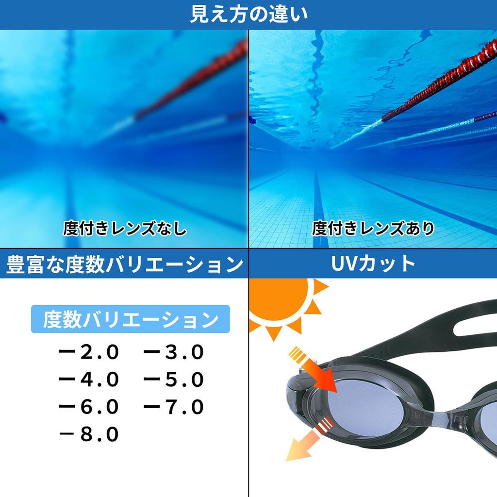 Swimming Made In Wide Visibility Goggles That Can Be Used Immediately with No Assembly for for Ages 10 To Adults T512EP SK [View] Goggles, Japan,
