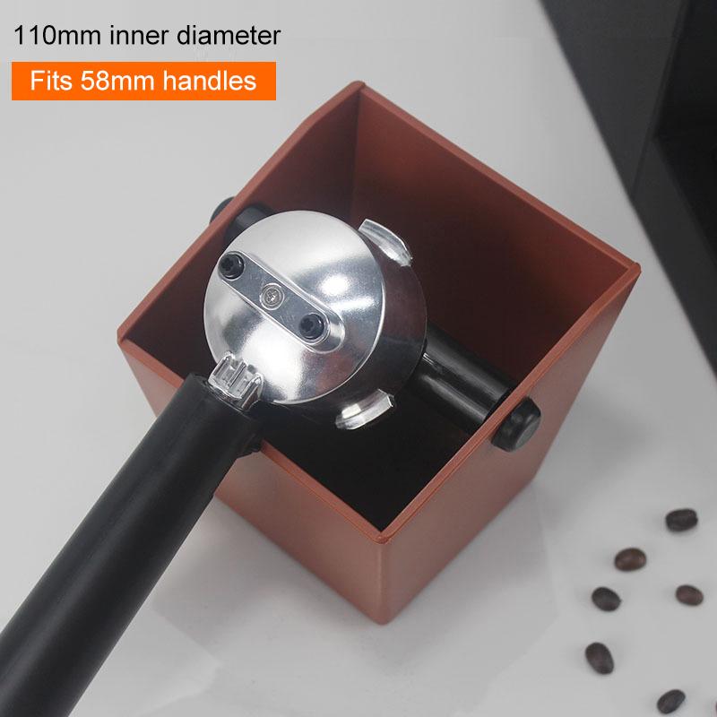 Nádoba na kávovou sedlinu Espresso Nádoba na kávovou sedlinu Odpadkový koš Kbelík Protiskluzový Práškový Zkosený Zbytkový Baristické Příslušenství Nástroje pro přípravu