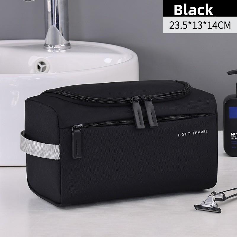 Špičkový dojem, Velkokapacitní cestovní, Pánská kosmetická taška, Tři v jednom, Rozdělené úložné prostory, Kosmetická taška, Taška na fitness a plavání