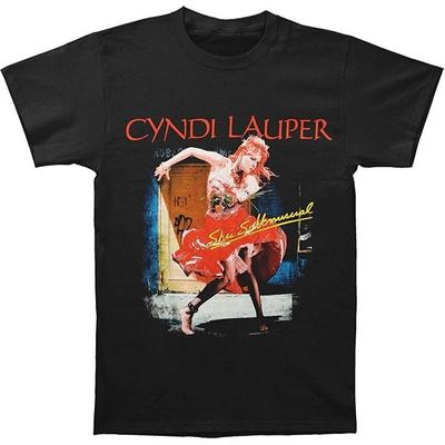 Cyndi Lauper Maglietta Nera Uomo 2013 Shes So Unusual Tour Datata S-234XL