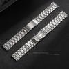 Stainless Steel Watch Band Bracelet 12mm 14mm 16mm 18mm 20mm 22mm 24mm Women Men Metal Wristband Replacement Strap Universal