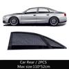 2PCS NEW Mesh Sun Visor Protection Window Films Car Sun Shade Styling Accessories Auto UV Protect Curtain Side Window Sunshade