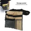 Canvas Waist Hanging Bag 5-Pocket Canvas Organizer Durable Tool Belt Bag  Electrician Maintenance