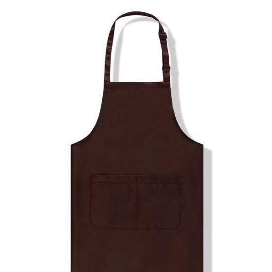 

Карманы с принтом, модные фартуки, кухонные фартуки для готовки One Size кофейный