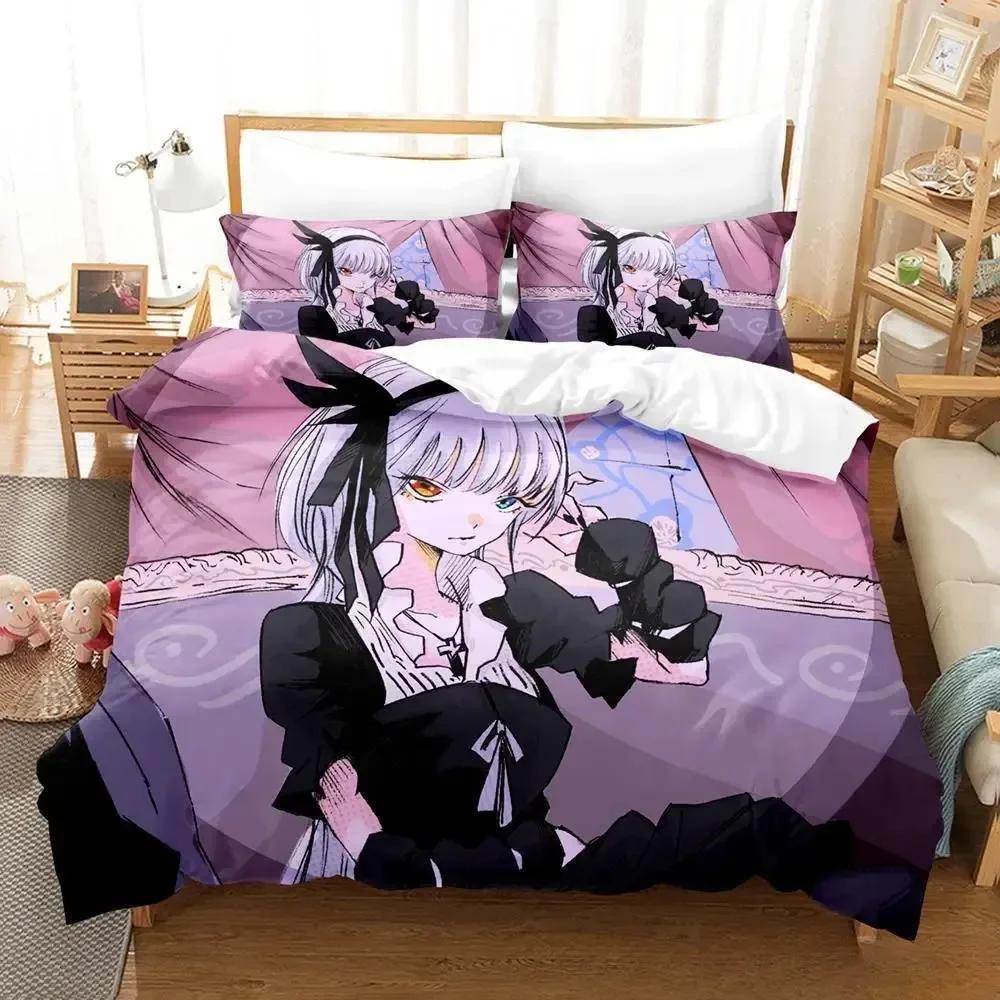 That time i got reincarnated as a slime Beding Set Single Twin Ful Quen King-Sized Dimensionsd Dimensions Bed Linen Set Adult People Kid Bedrom Duvet