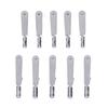 Professional Metal Servo Attachments, 10Pcs Chuck Pull Rod Connectors Clamp for Model Plane Enthusiasts