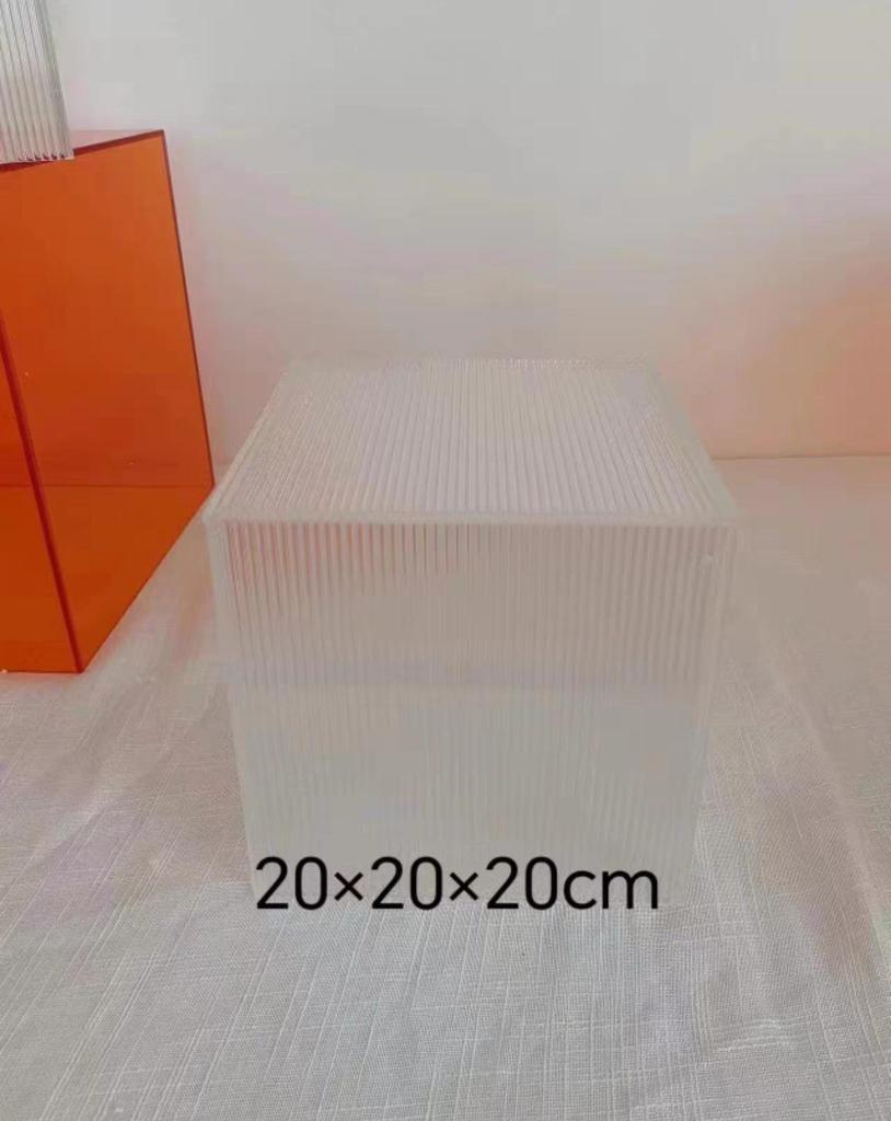 Blue Acrylic Dessert Table Display Stand for Tea Break & Birthday Ornaments