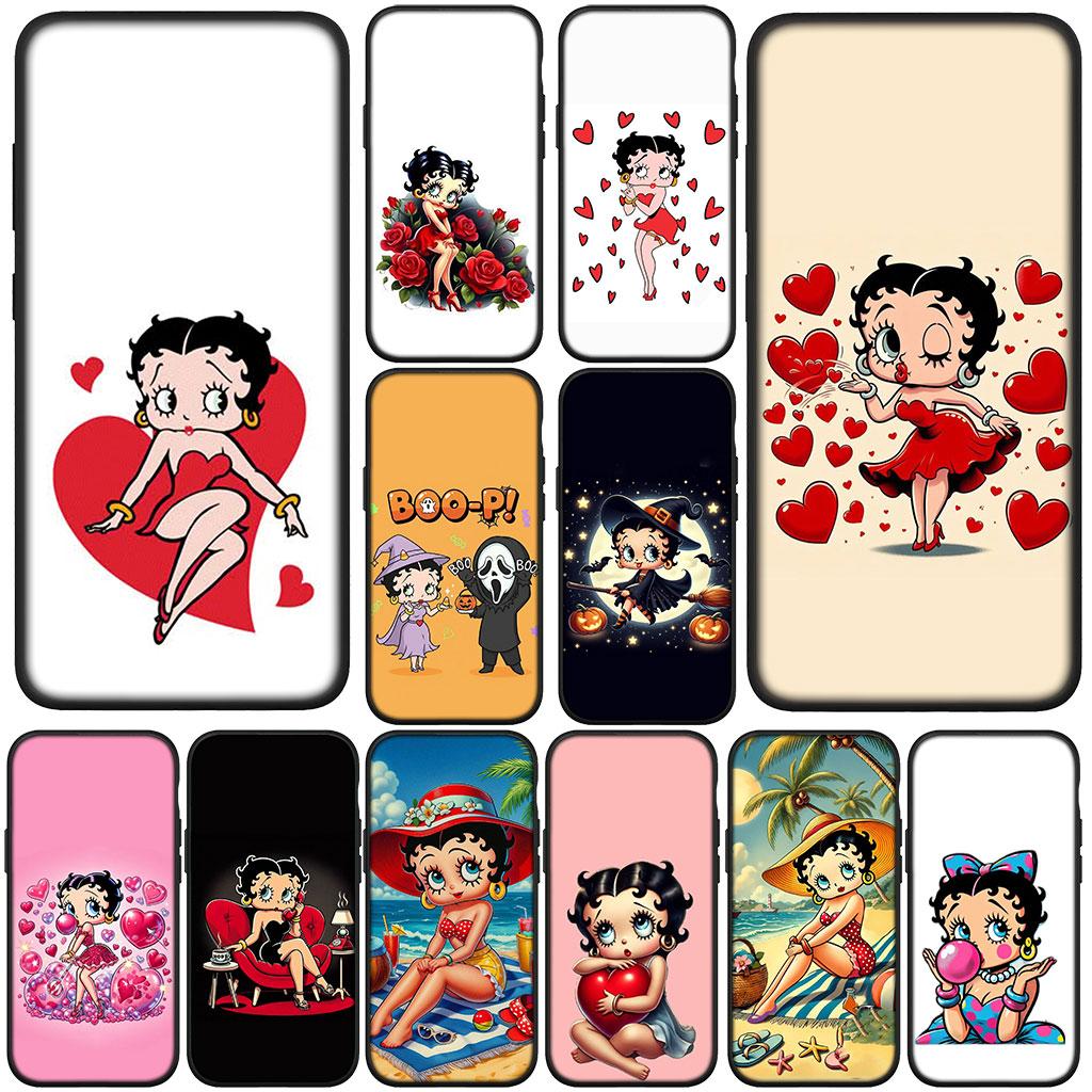 Phone Cover Kawaii B-Bettys Anime B-Boops for Samsung Galaxy A56 A26 A36 A10 A20 A30 A31 A32 A50 A51 A52 A53 A33 A12 A14 Case