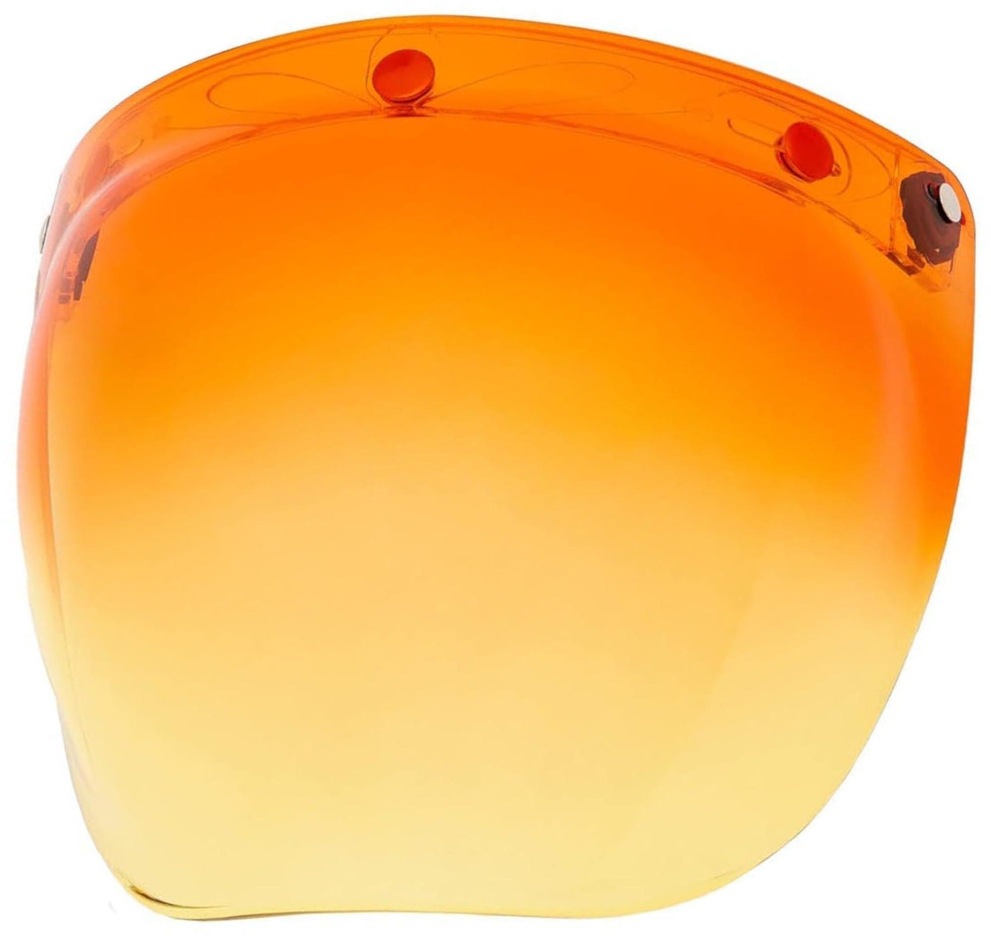 

on the Bubble shield jet motorcycle universal EXTRA shield bubble shield tone amber [Yamashiro] [Gentle rider s eyes] helmet, openable, helmet,