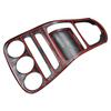 Decorazione Adesivo in Fibra di Carbonio Pannello Copertura Console Centrale Auto Rivestimento ABS Per Mercedes Benz Classe C W205 C180L C200 C300 2015-2018