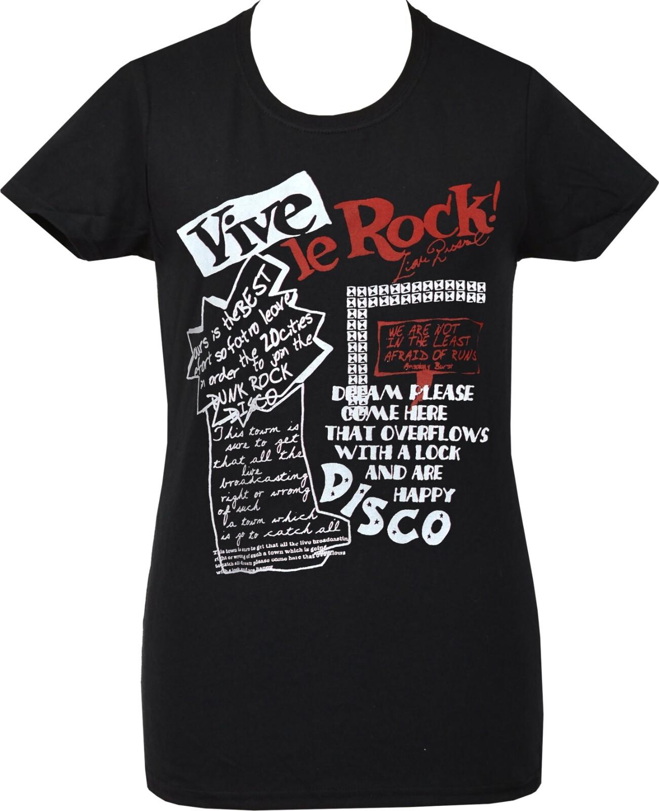 Seditionaries Punk T-Shirt Vive le Rock 1977 Anarchy M