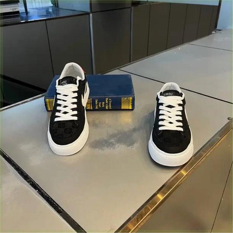 Spring new low-top comfortable breathable cloth shoes casual shoes soft sole ok 38 чёрный