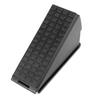 Heavy Duty Door Stopper Metal Stainless Steel Large Door Bottom Stop Heightened Windproof Matte
