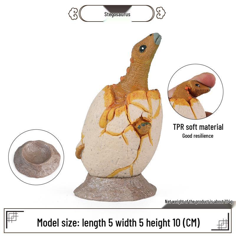 Kids' Marine Animal Model Stress Relief Toy Set: Pufferfish, Octopus, Crab, Shark, Dunkleosteus