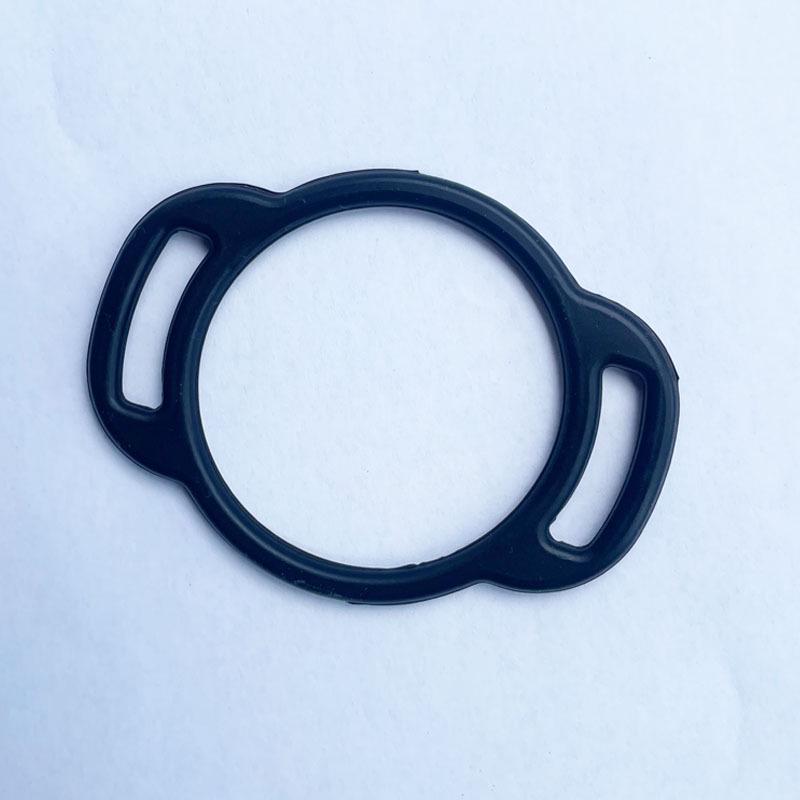 Cordão de Silicone para Garrafa de Água com Argola e Tira para Garrafas de Diâmetro Grande