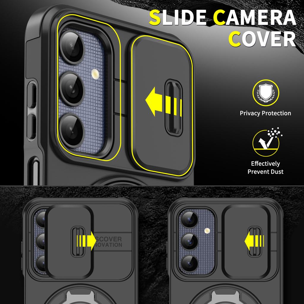 Shockproof Stand Holder Funda Cover for Samsung Galaxy A17 5G A56 A36 A16 A55 A35 A15 Case