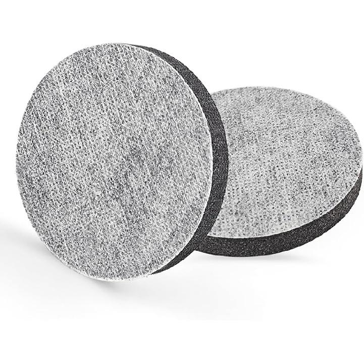 Micro Disc Water Filter Discs for Brita Fill and Go Water Filter Bottles Carafes, Reduce Chlorine, Microparticles and Other Impurities (Pack of 4)