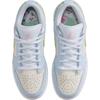 Jordan Air Jordan 1 Low top Children's Basketball Shoes Beige Blue Unisex IB7113-403