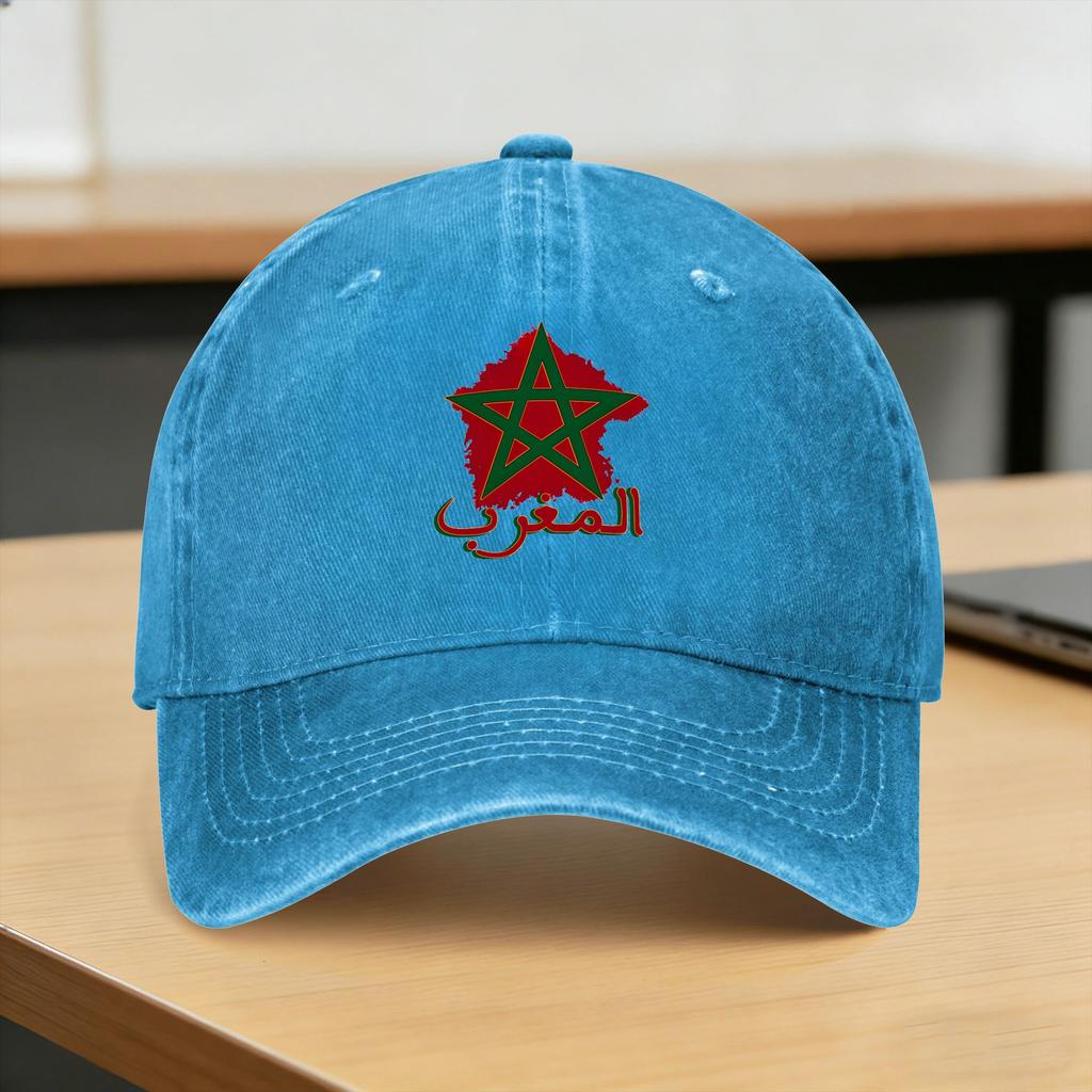 Morocco Casual Baseball Cap For Unisex Men Summer  Outdoor Gym Hip Hop Hats y2k Cool Sunscreen Baseball Caps
