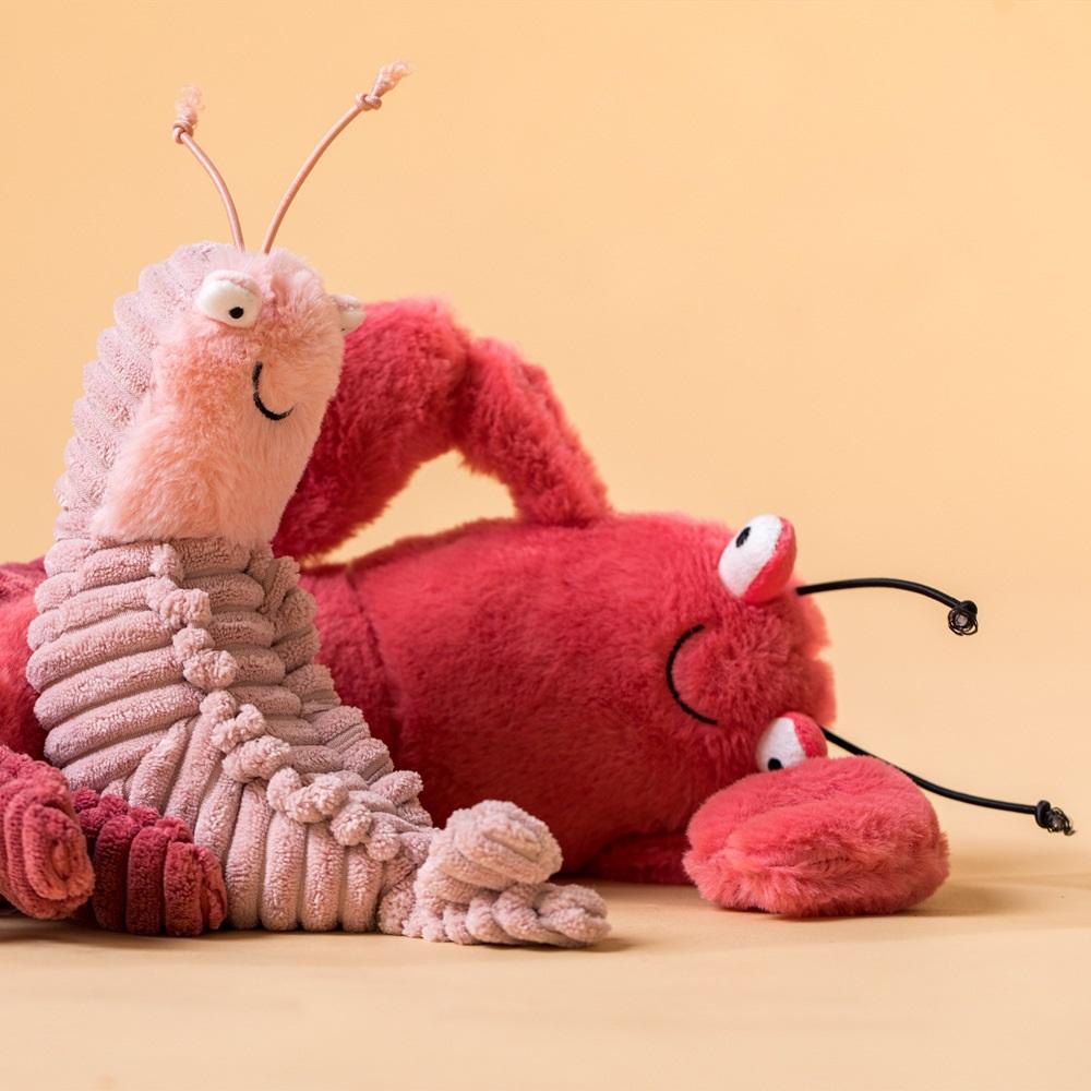 New Product: Larry Crayfish Figurine, Sheldon Crayfish Figurine, Simulated Crab Plush Toy