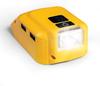 Battery adapter DCB090 for Dewalt 18V 20V external battery with  Dual USB Type-C DC Original Replacement LED Work light